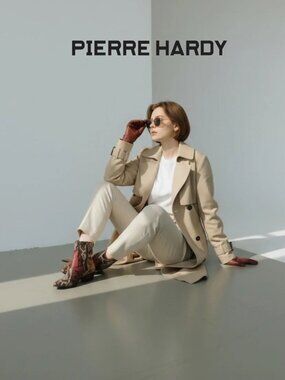 Pierre Hardy Reno Patchwork Snakeskin Boots